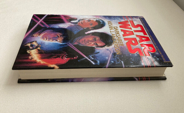 Star Wars "Darksaber" (1995 Hardcover) - like new - $10 in Fiction in City of Halifax - Image 3