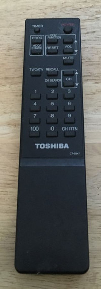 Manette Toshiba TV Remote Control