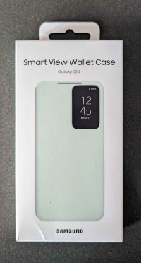 Samsung Galaxy S24 Smart View Wallet Case - New Never Opened