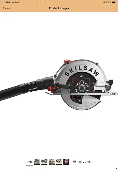 SKILSAW SPT67FMD-01 15 Amp 7-1/4 in. Sidewinder Circular Saw, View more