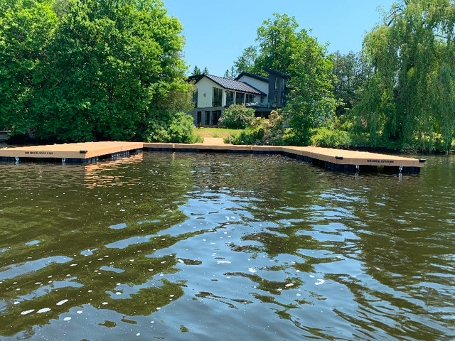 Floating Dock system 8- 8’x16’ sections with 6’x10’ ramp. in Other in Ottawa - Image 2