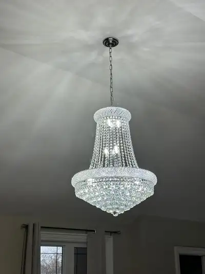 Gorgeous Crystal Chandeliers Available, View more