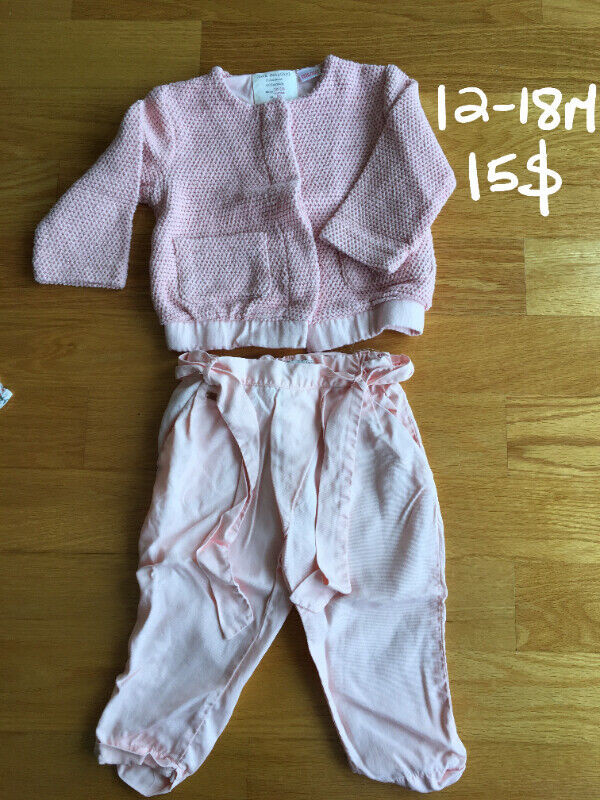 Vêtements bébé fille/Baby Girl Clothes 12-18M dans Vêtements - 12 à 18 mois  à Laval/Rive Nord - Image 4