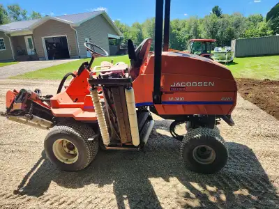 jacobsen reel mower.  zero turn. 10' mow, View more