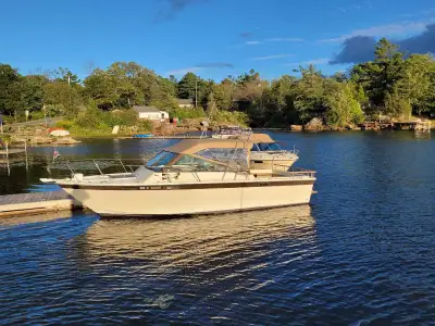 Extensive restoration, twin 165 mercruiser, New stringers and transom New Canvas Cabin haul liner Ne...