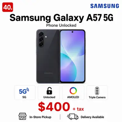 Samsung Galaxy A57 5G Phone Unlocked, View more