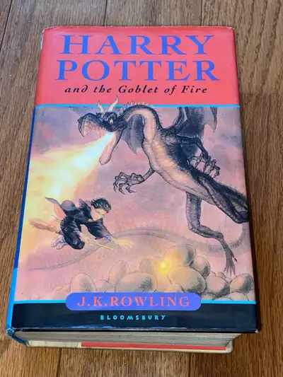Harry Potter & The Goblet of Fire 1st UK Edition Hardcover Book, View more