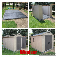 QUALITY SHED AND GAZEBO ASSEMBLY