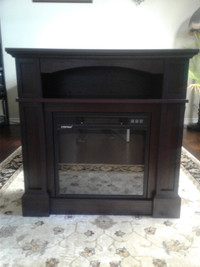 Brand new fireplace/tv stand for sale.
