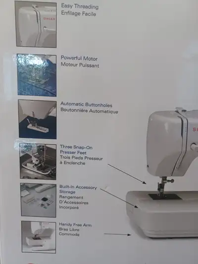 Multiple stitch functions for mending fashion,sewing, crafting, easy Threading, powerful motor, auto...