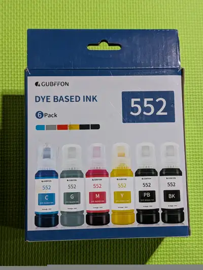 552 Ink 600ml Refill Ink Bottle Replacement for EcoTank, View more