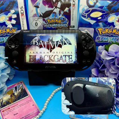 "PS Vita 2000 – Pure Black • Smooth Screen • Great Shape", View more