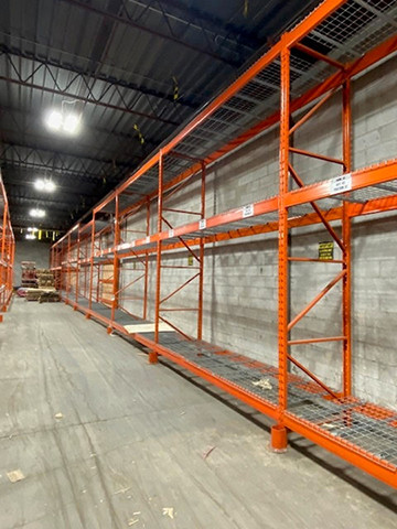 Redi-Rack Pallet    Rack - USED  - WILL GO FAST in Industrial Shelving & Racking in Hamilton - Image 2