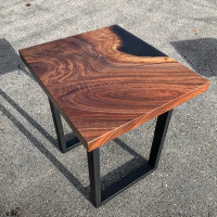 Hardwood Feature end/side tables