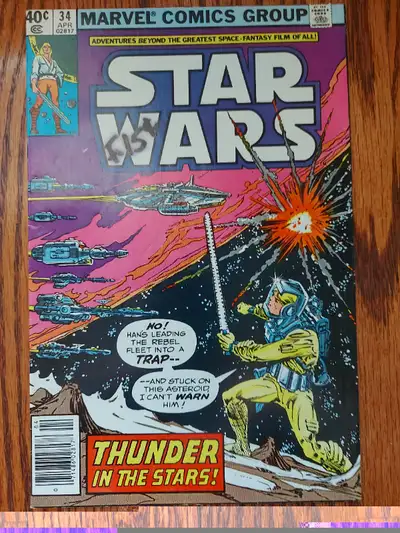 STAR WARS #34 MARVEL COMICS 1980 NEWSSTAND VARIANT, View more