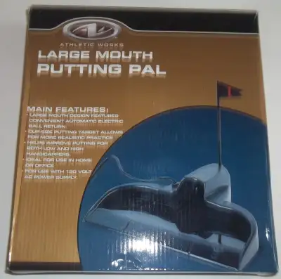 New Sealed Athletic Works Putting Pal Auto Golf Ball Return, View more