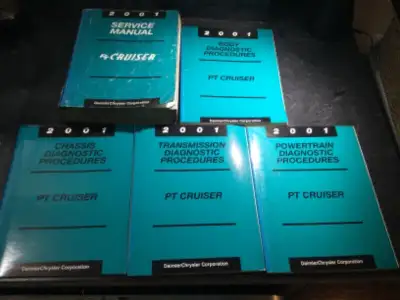 2001 Chrysler PT Cruiser Factory Shop Service Repair Manuals Set, View more