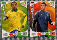 2014  World Cup Soccer Cards Ronaldinho Neuer
