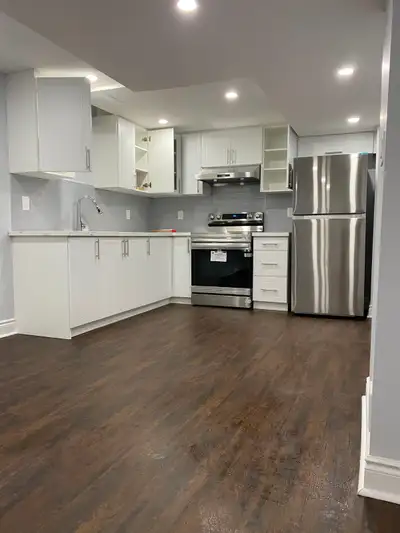 2 Bedroom Legal Basement apartment available for rent starting 1st July, 2026 in Brampton. Major int...