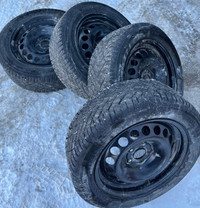 205/55r16 Continental Winter tires in rims for Cruze/Sonic