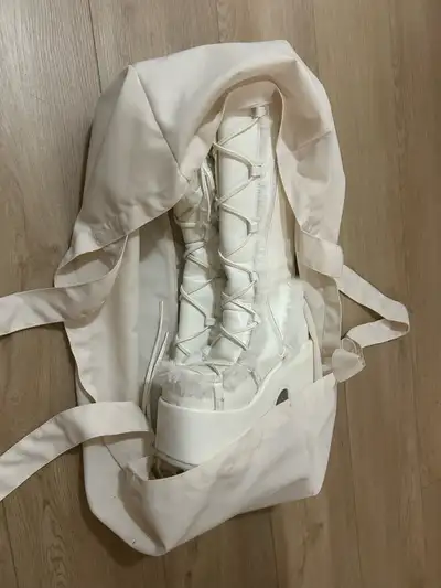 white platform boots, View more