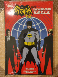DC Comics book Batman '66 Meets The Man From UNCLE hardcover NEW