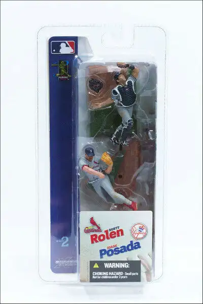 MCFARLANE MLB 3" FIGURES SERIES-2, 2 PACK, 12Pcs, 200464424243667330121