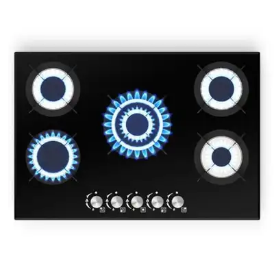 Gveyajo 30" Gas Cooktop 5 Burners, Propan, View more