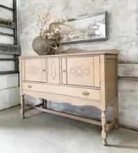Refinished antique buffet 