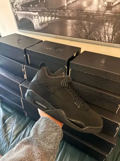 Jordan 4 Retro Black Cat 2025 Multiple sizes , View more