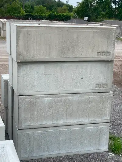 2'x2'x6' Flat top blocks with cables $135 2'x2'x3' Flat top blocks with cables $75 6' without cables...