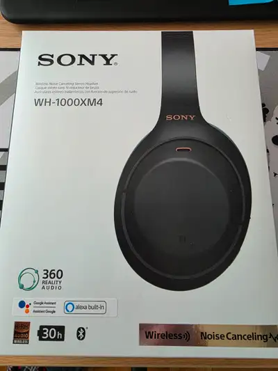 Sony WH-1000XM4 Noise Cancelling Headphones, View more