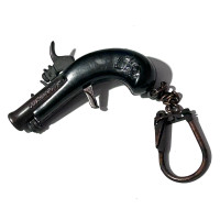 Miniature Pirate Pistol Mini cap gun keychain Made in Spain