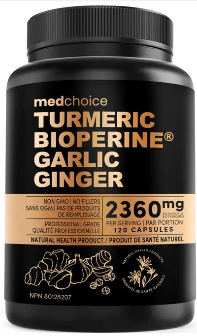 MedChoice Turmeric Garlic Ginger, View more