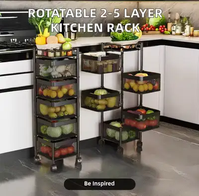 Rolling Storage Rack new in box, View more