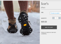 Icer’s (anti skid safety soles)