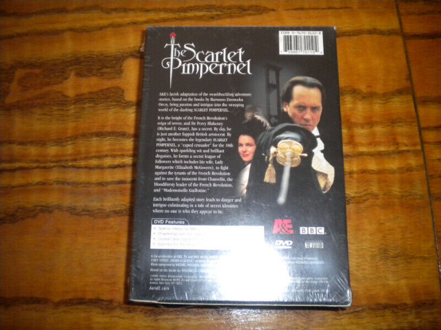 The Scarlet Pimpernel 1998 3 DVD New Sealed A&E in CDs, DVDs & Blu-ray in Oakville / Halton Region - Image 2