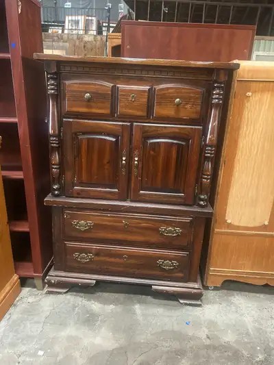 Wood Armoire, View more
