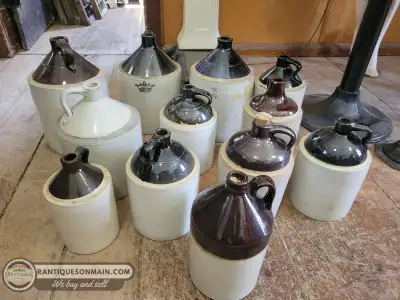 Antique Stoneware Jugs, View more