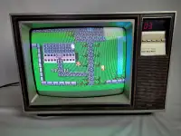 Sears (Sanyo) C539-14535 - 13'' CRT TV - Retro Gaming Television