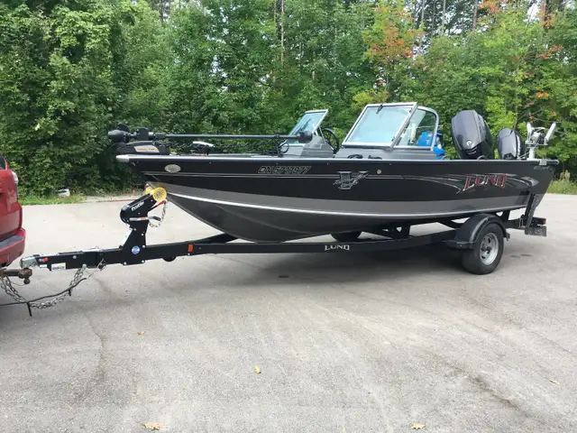 Lund 1875 2017 LOW HOURS LIKE NEW in Powerboats & Motorboats in Barrie - Image 3