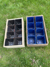 PLANT BOXES 14”x8” $12 each 