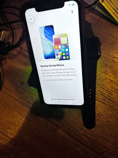 Apple iPhone and watch, View more