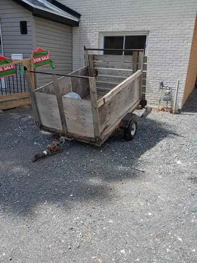 Used for dump runs fits a atv or car great for hauling stuff into bush etc with atv