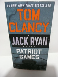 FICTION BOOKS - Tom Clancy - Patriot games - $3.00