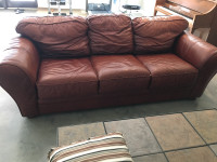 Palliser 3 Seater Sofa and Matching Chair - All Leather