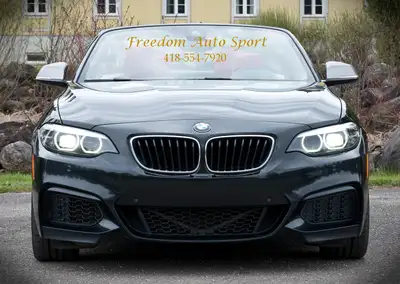BMW M240i xdrive convertible 62 200 km, décapotable Jamais accidenté, jamais roulé en hiver Freins M...