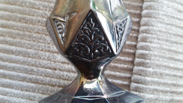 Antique  Viking Lead Vase, Malboro Salt/Pepper in Arts & Collectibles in Strathcona County - Image 6