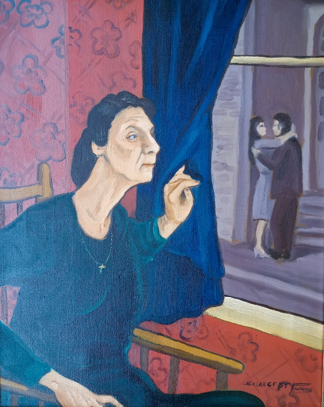 Tableau Solange St-Pierre peinture sur toile dans Art et objets de collection  à Ville de Montréal - Image 3