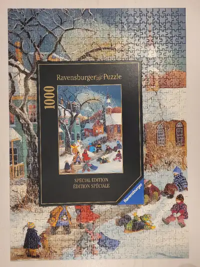 Casse-tête 1000 mcx. Ravensburger - P. Paquin - L'hiver enchanté, View more